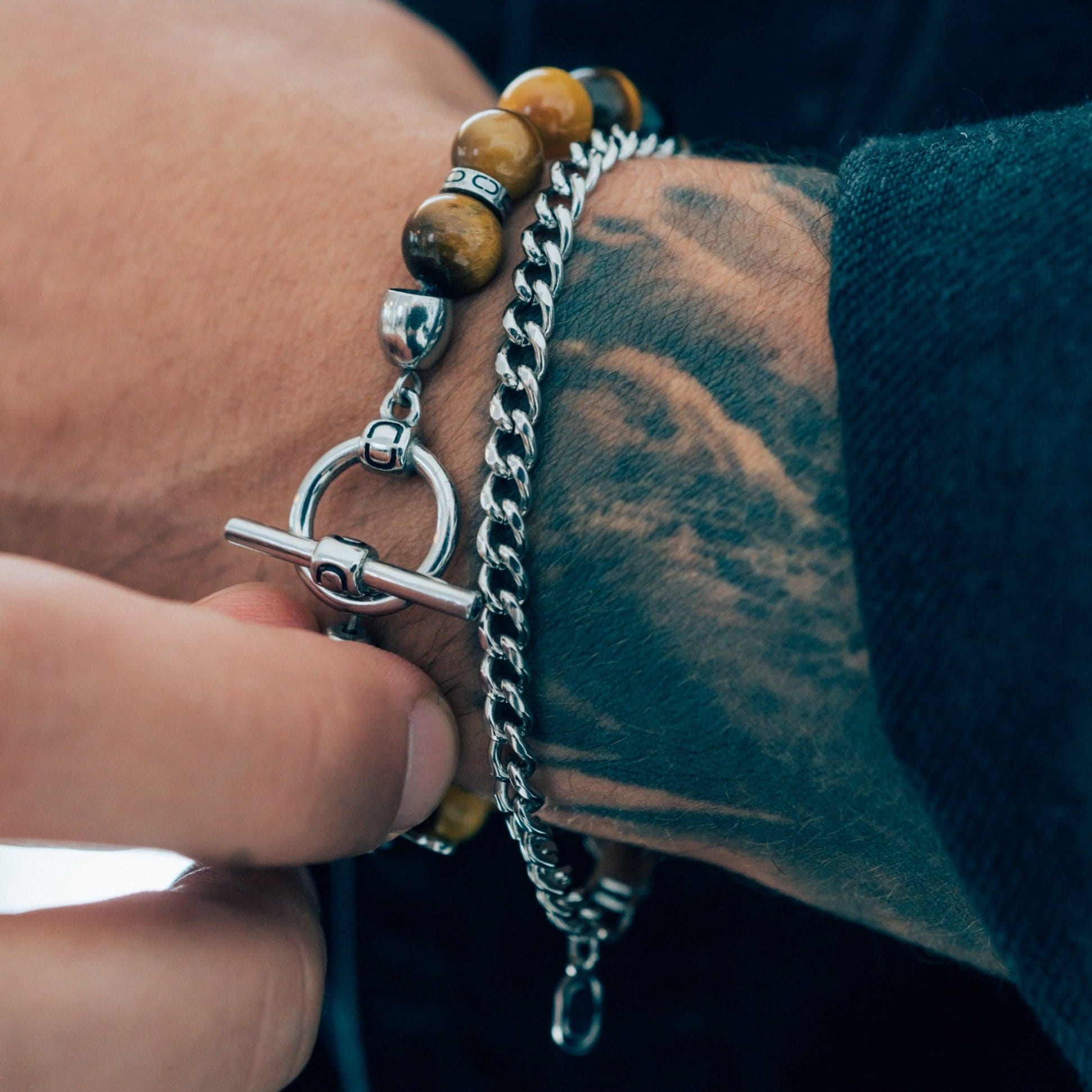 Cuban Bracelet (Silver) 4mm - Image 4