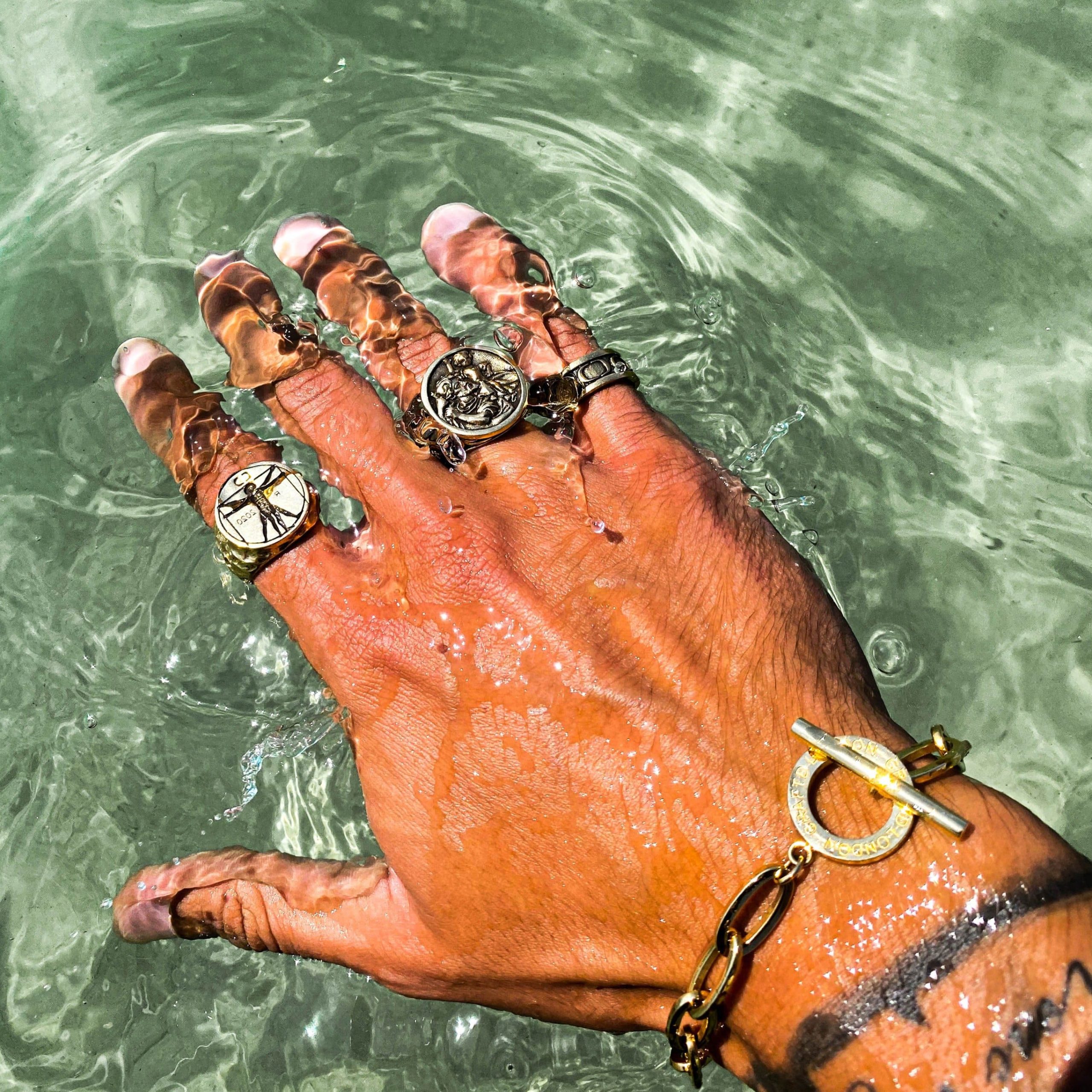 St. Christopher Ring (Gold) - Image 4