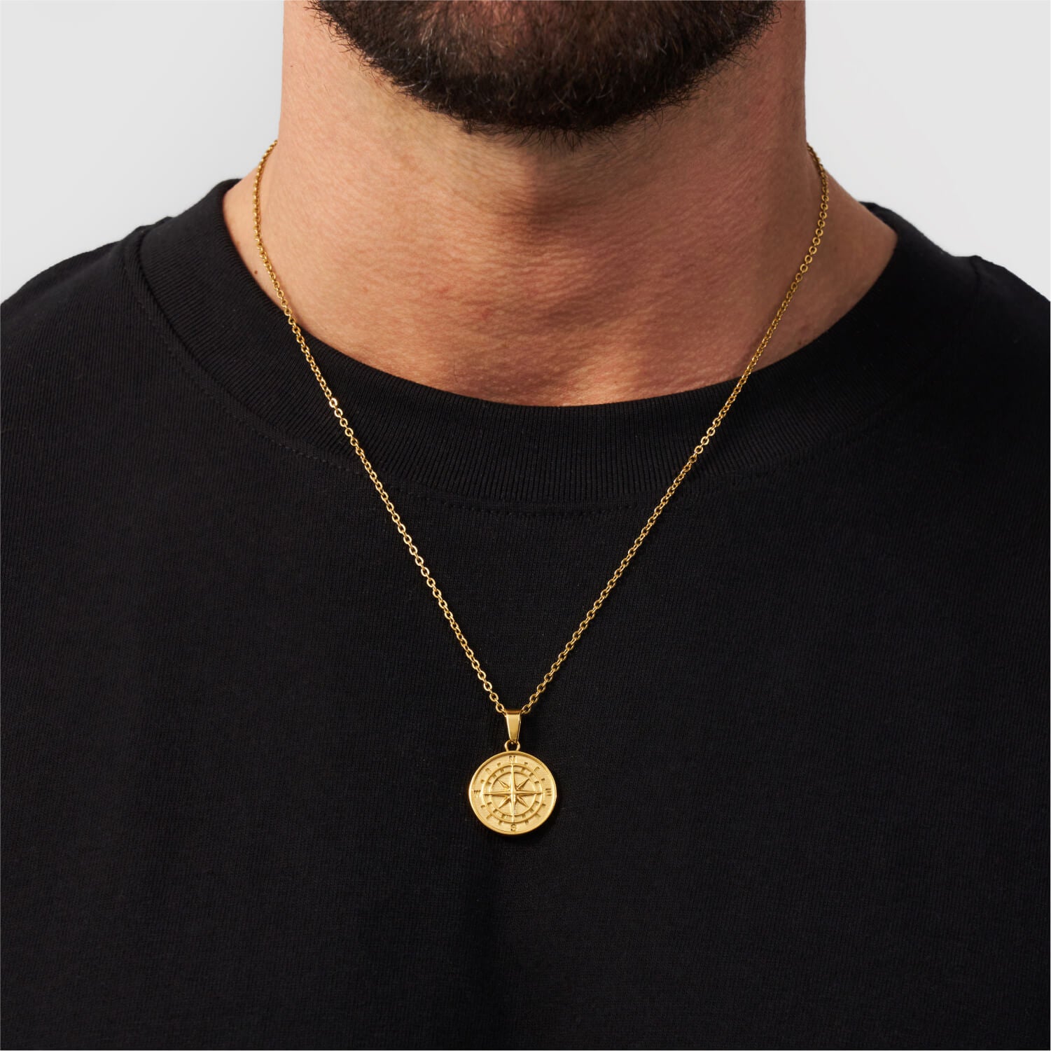 Compass Pendant (Gold) - Image 2