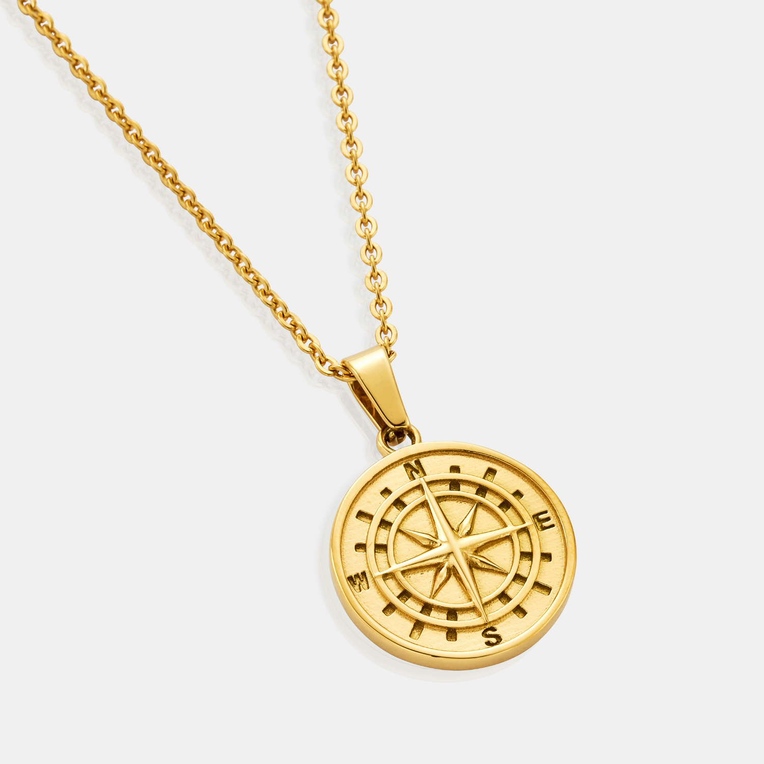 Compass Pendant (Gold) - Image 4