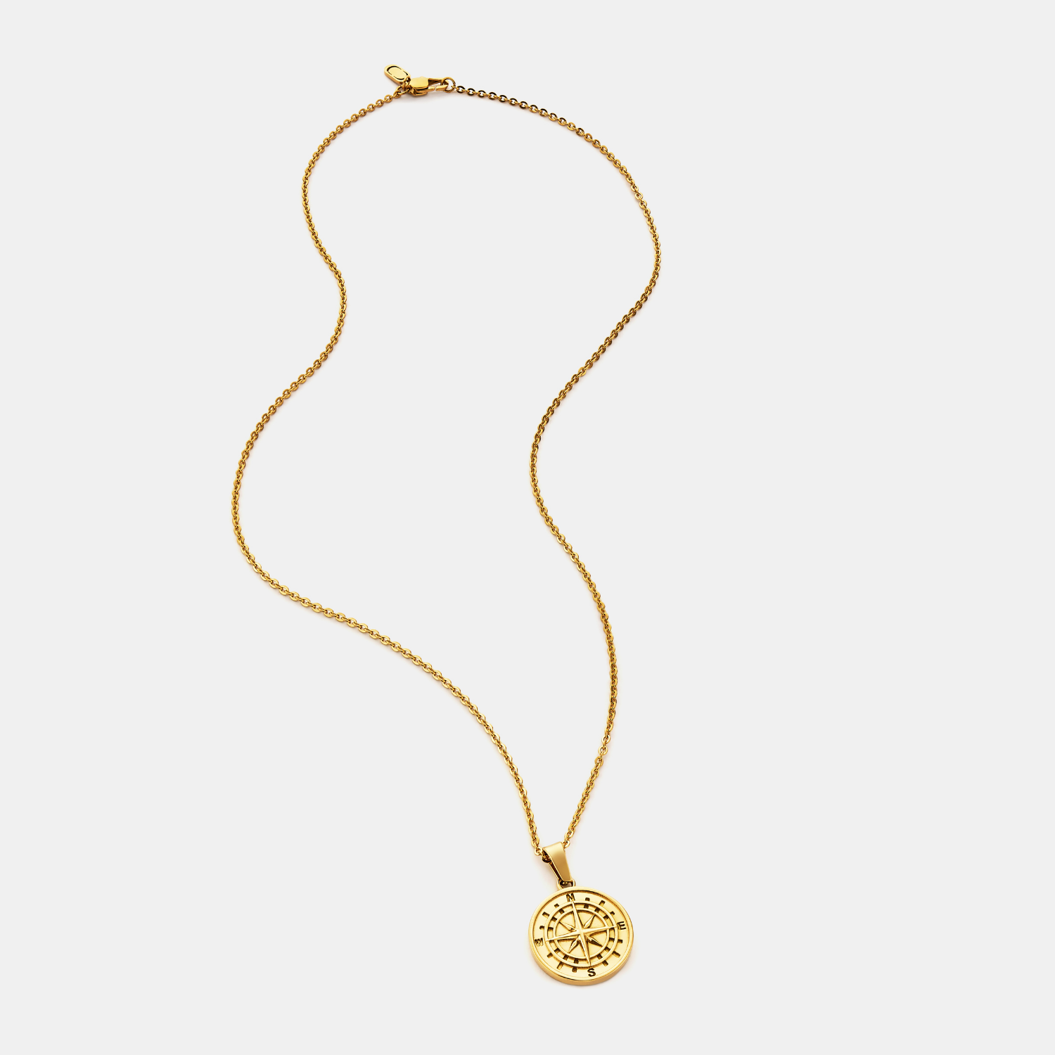 Compass Pendant (Gold) - Image 7