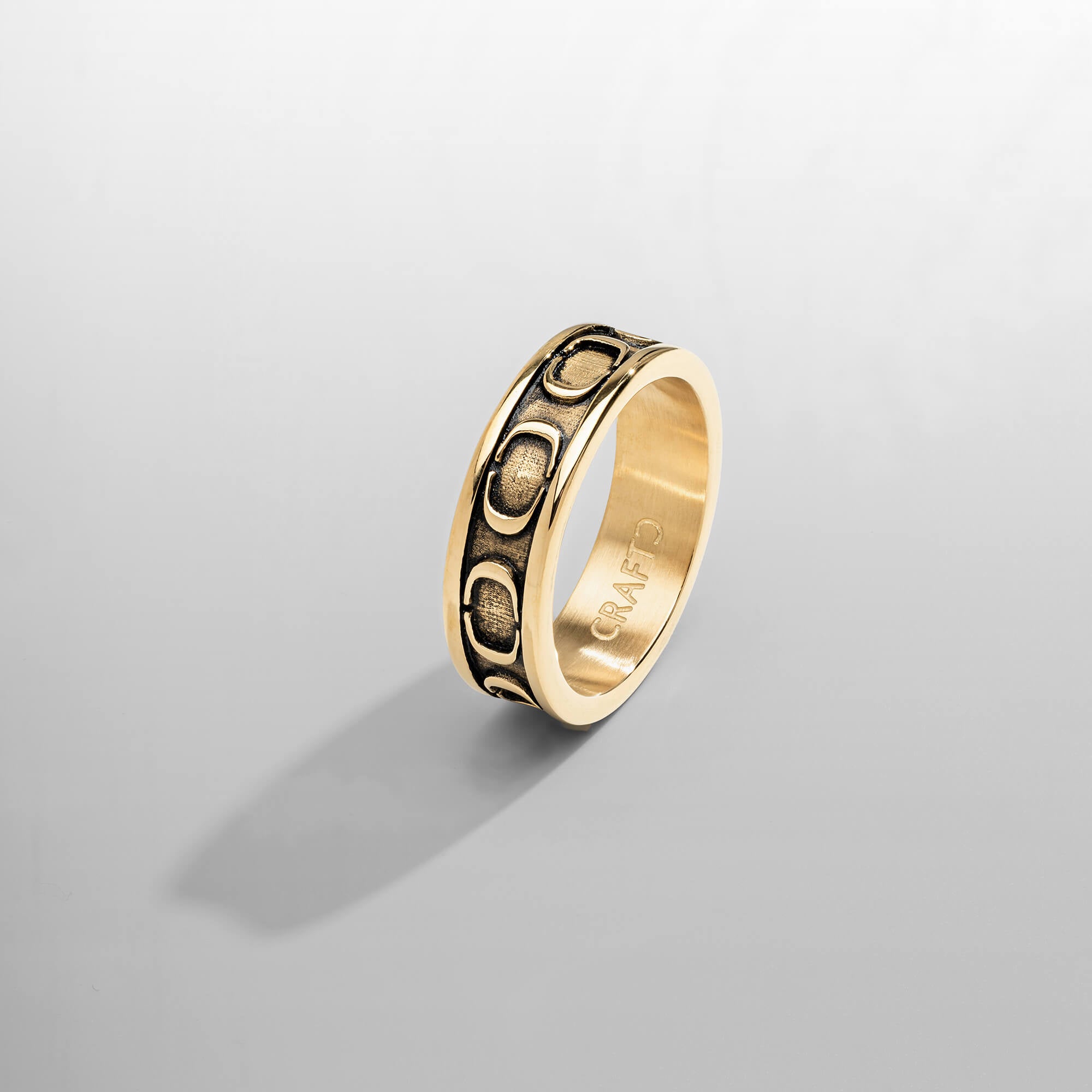 CRAFTD Band Ring (Gold) - Image 5