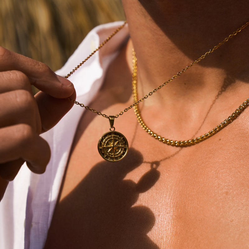 Compass Pendant (Gold) - Image 6